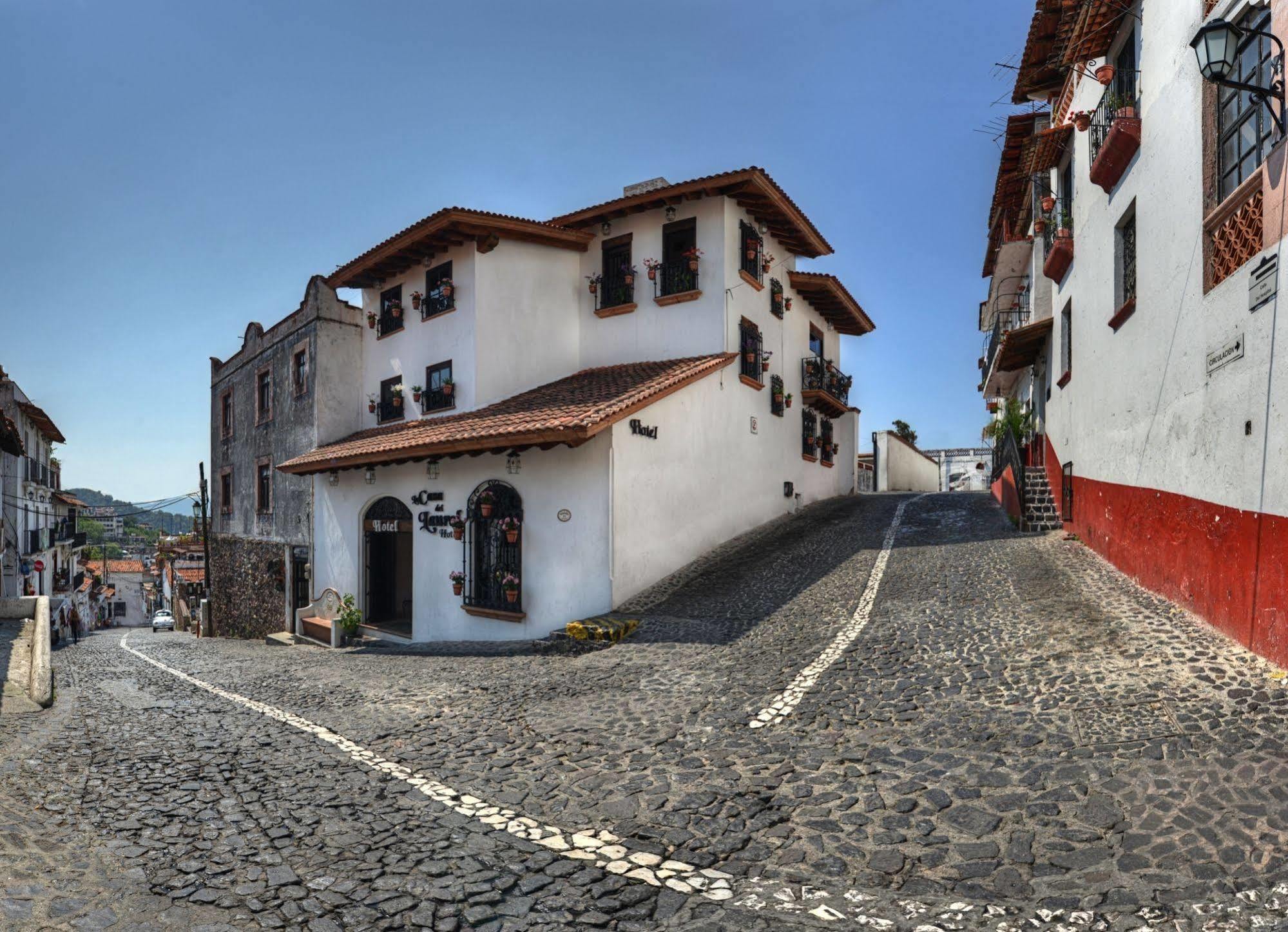 Hotel La Casa Del Laurel Taxco de Alarcon Zewnętrze zdjęcie