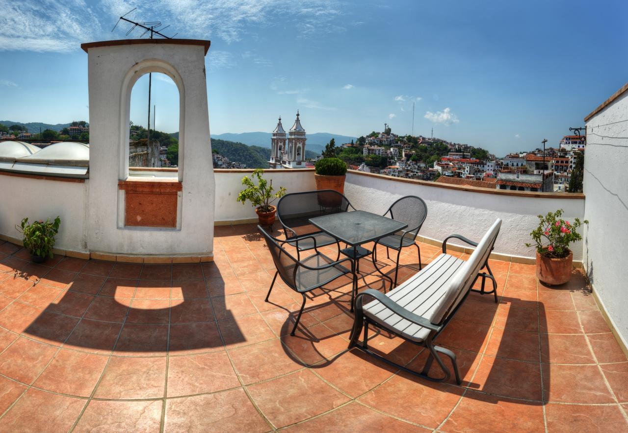 Hotel La Casa Del Laurel Taxco de Alarcon Zewnętrze zdjęcie